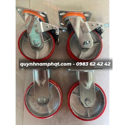 Bánh xe công nghiệp có khóa